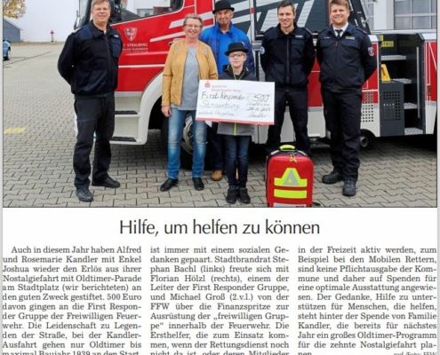 FFW Straubing – First-Responder-Gruppe – Bild 2 von 2